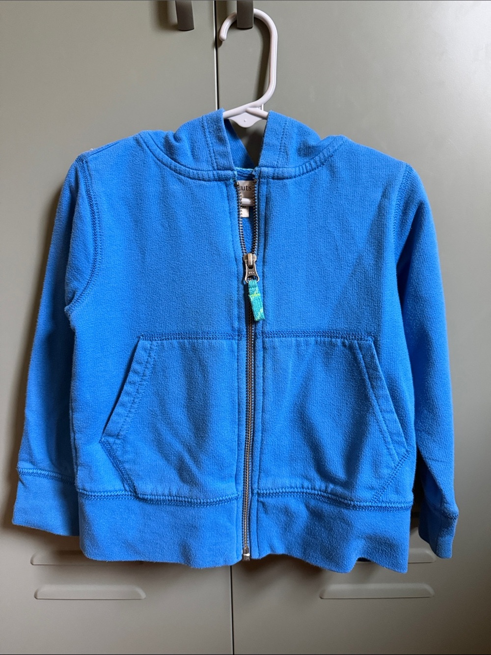 Toddler blue crew cuts Blue Kids Zip-Up Hoodie Jacket
